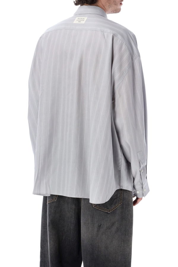 Acne Studios Striped Shirt - Grey Multi
