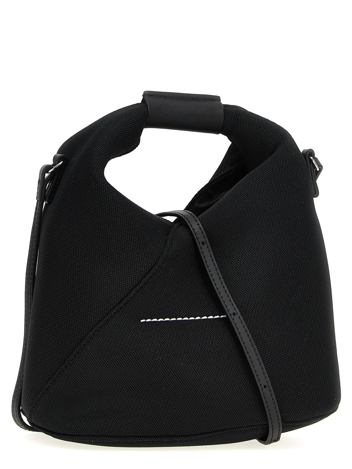 MM6 Maison Margiela Japanese Mesh Crossbody Bag - Black - Image 2 of 4
