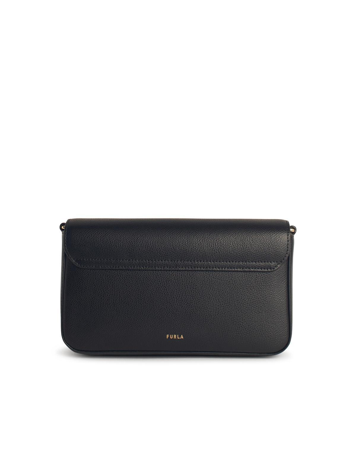 Furla Iride Small Shoulder Bag - Black - Image 3 of 3