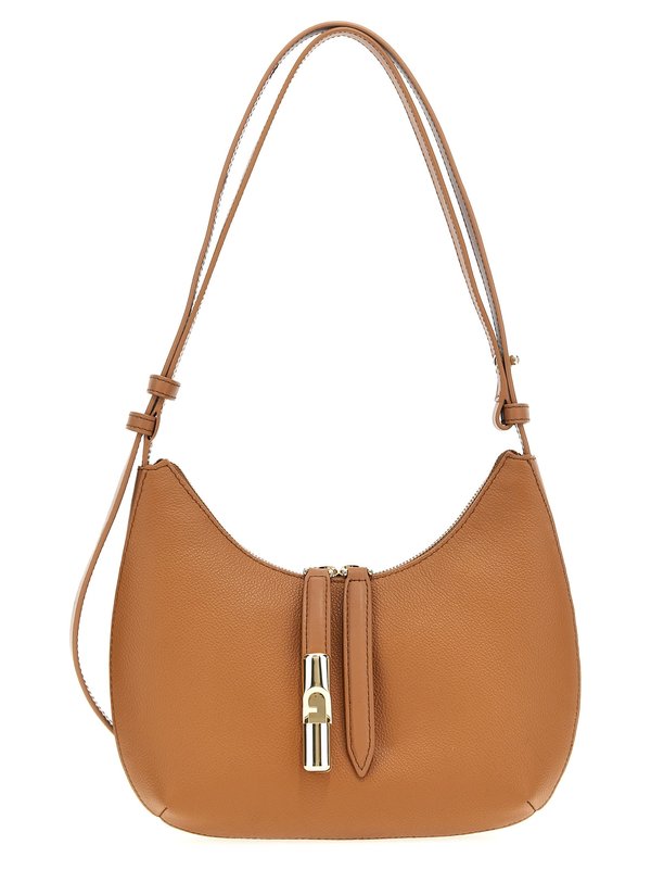 Furla Goccia S Shoulder Bag - Brown