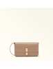 Furla Iride S Leather Bag Clutch - Greige - Thumbnail 1