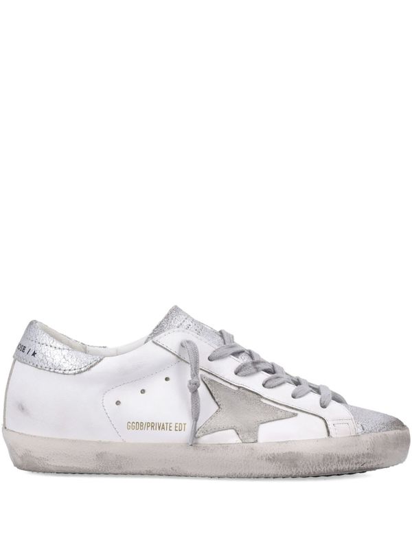 Golden Goose Super-Star Sneakers - White Golden Goose Super-Star Sneakers - White