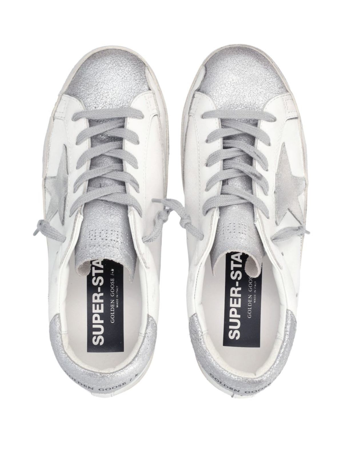 Golden Goose Super-Star Sneakers - White - Image 4 of 4