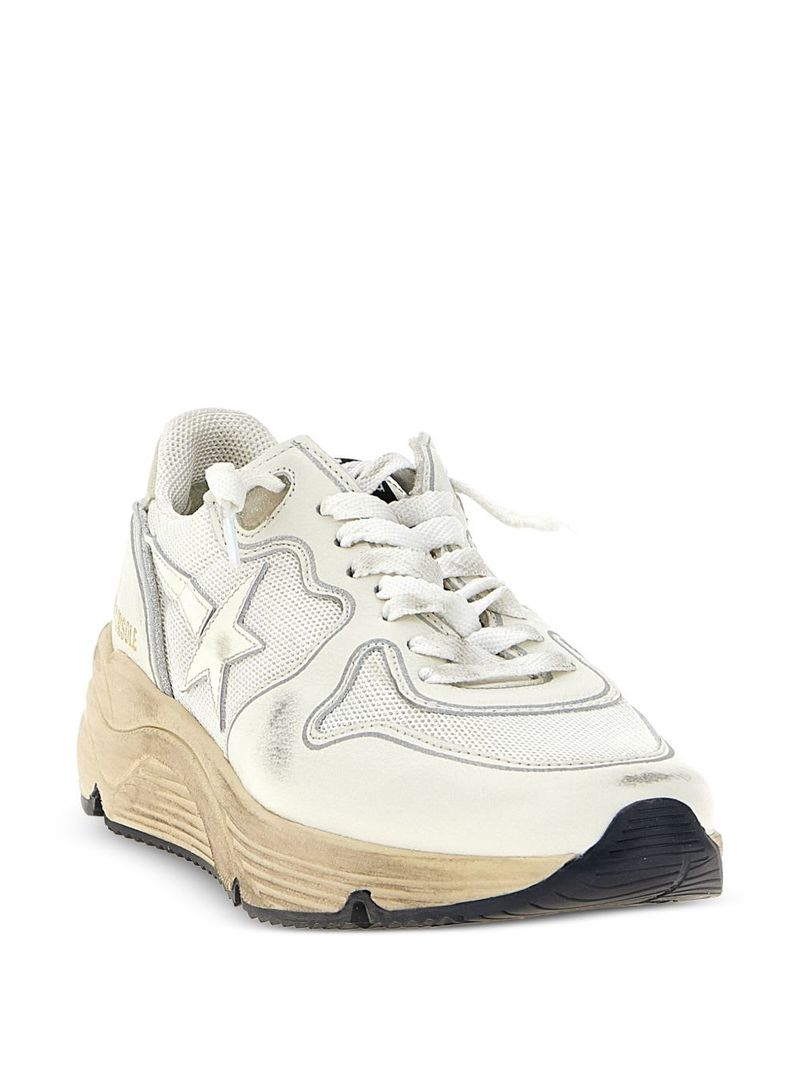 Golden Goose Leather Sneakers - White