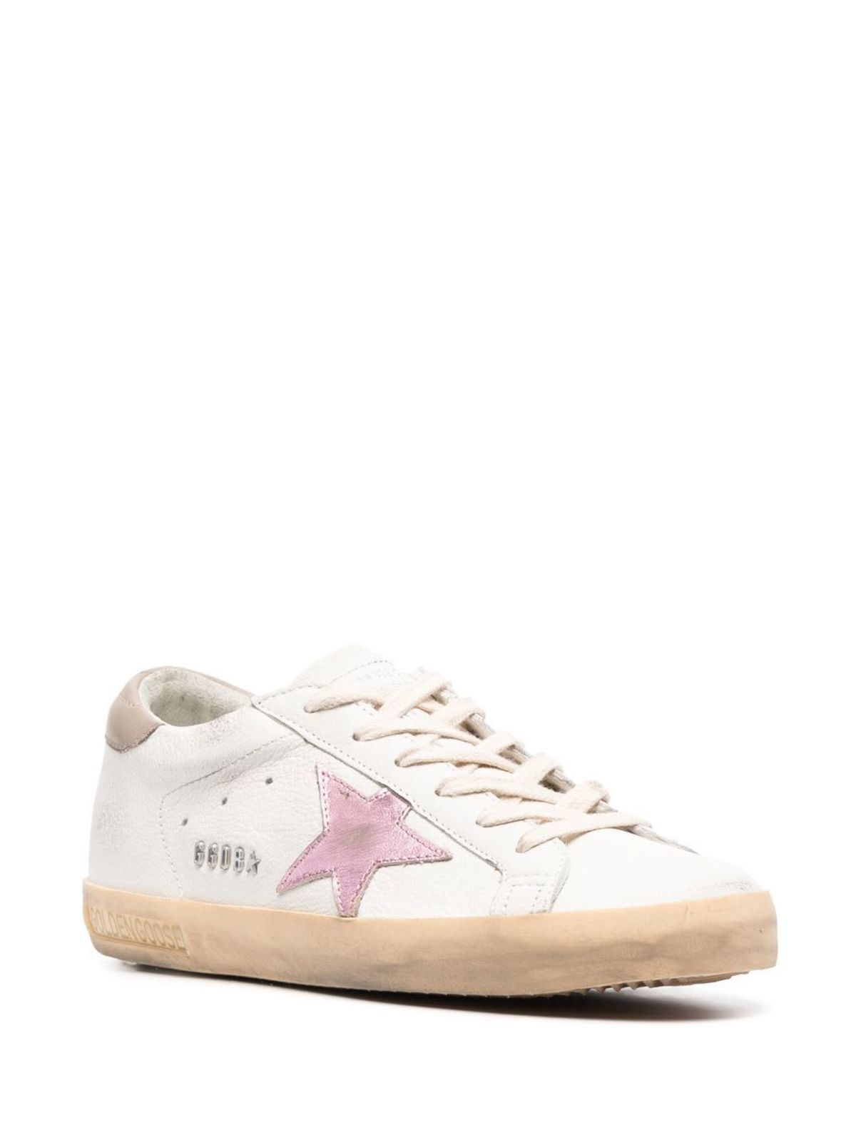 Golden Goose Super-Star Sneakers - White - Image 2 of 4