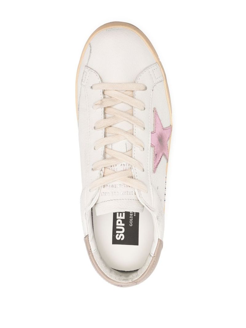 Golden Goose Super-Star Sneakers - White