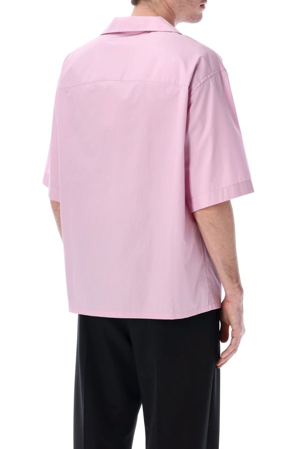 Marni Poplin Bowling Shirt - Rose