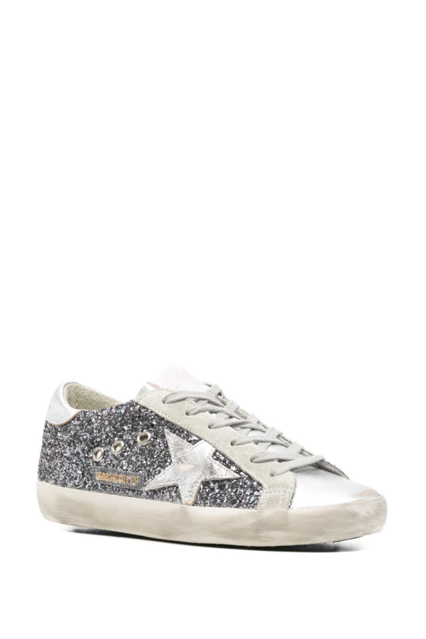 Golden Goose Sneakers With Applique Sneakers - Gray