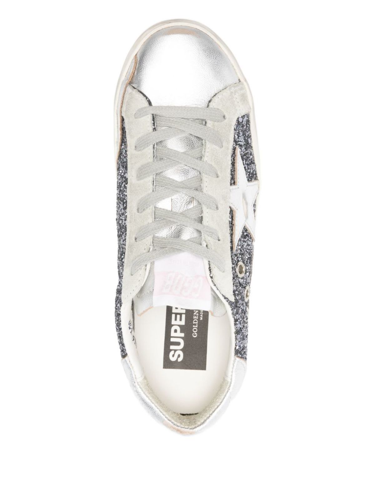Golden Goose Sneakers With Applique Sneakers - Gray - Image 3 of 4