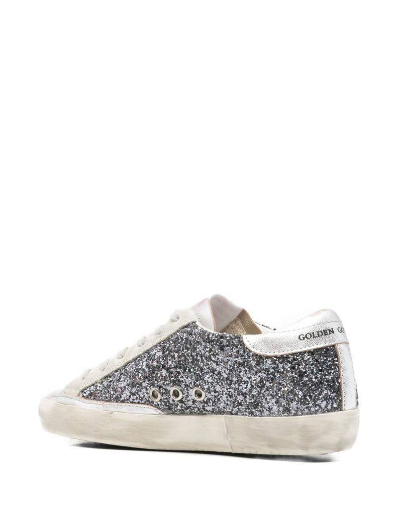 Golden Goose Sneakers With Applique Sneakers - Gray