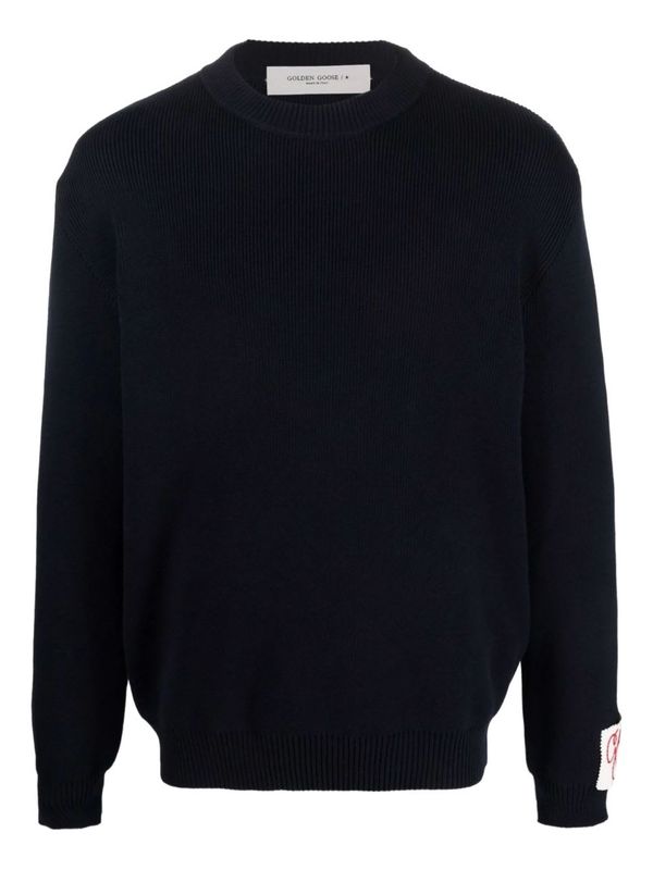 Golden Goose Crewneck Sweater - Black