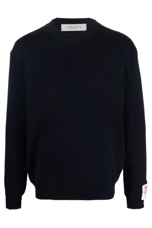 Golden Goose Crewneck Sweater - Black