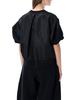 sacai Crewneck Short Sleeve Fleece - Black - Thumbnail 2