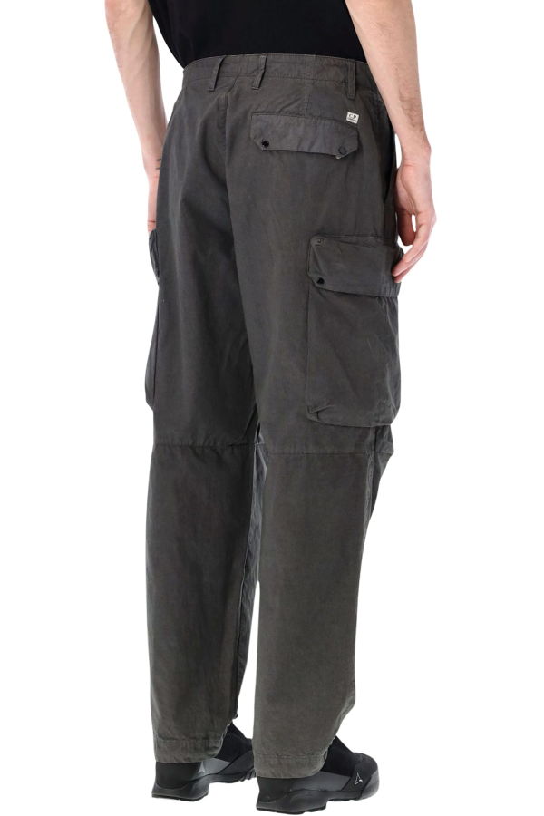 C.P. Company Microreps Fabric Cargo Pants - GUNMETAL
