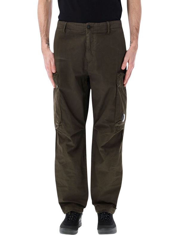 C.P. Company Microreps Fabric Cargo Pants - DK Olive
