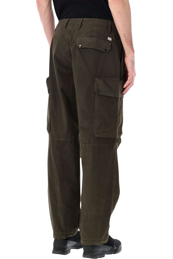 C.P. Company Microreps Fabric Cargo Pants - DK Olive