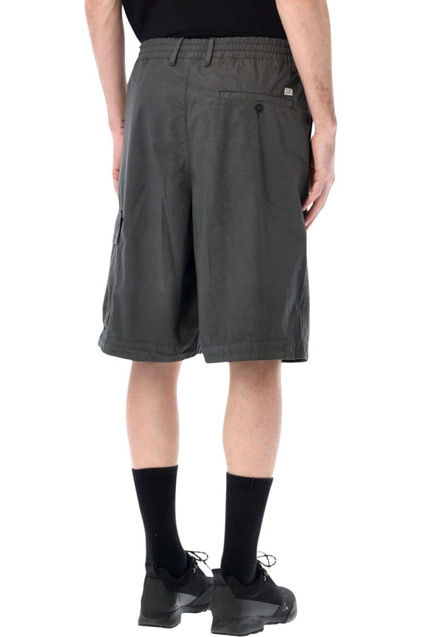 C.P. Company Microreps Cargo Shorts - DK Grey