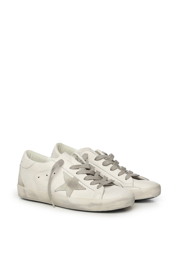 Golden Goose Super-Star Sneakers - White Ice