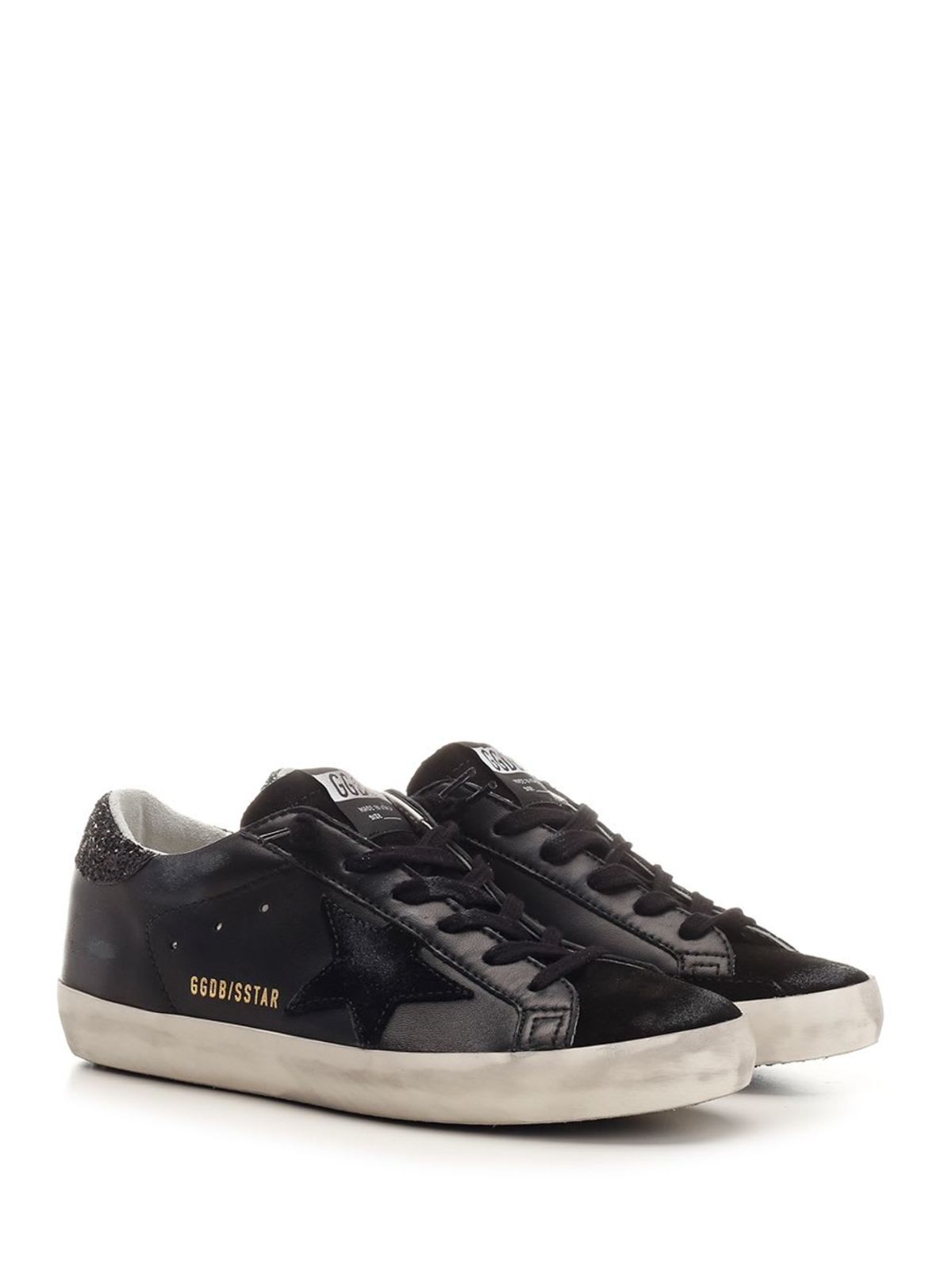 Golden Goose Super-Star Sneakers - Black - Image 2 of 5