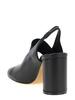 MM6 Maison Margiela Anatomic Numeric Slingback Heels - Black - Thumbnail 3