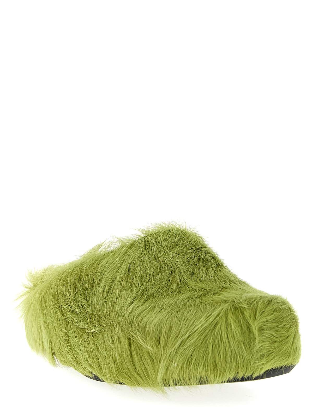 Marni Fussbett Sabots - Green - Image 2 of 4