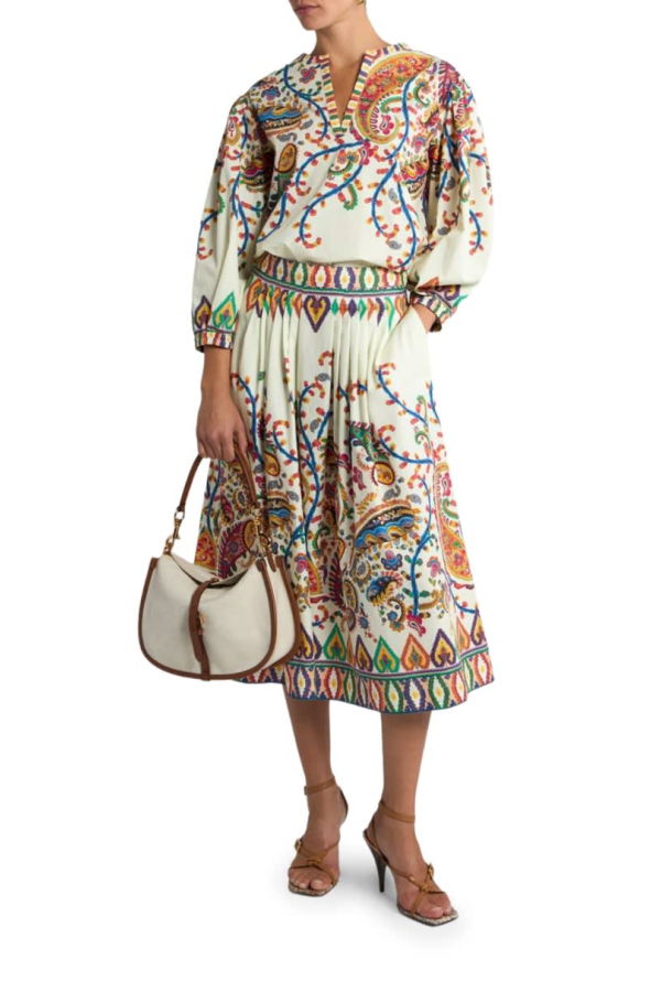 Etro Floral Paisley Print Blouse - Multicolour