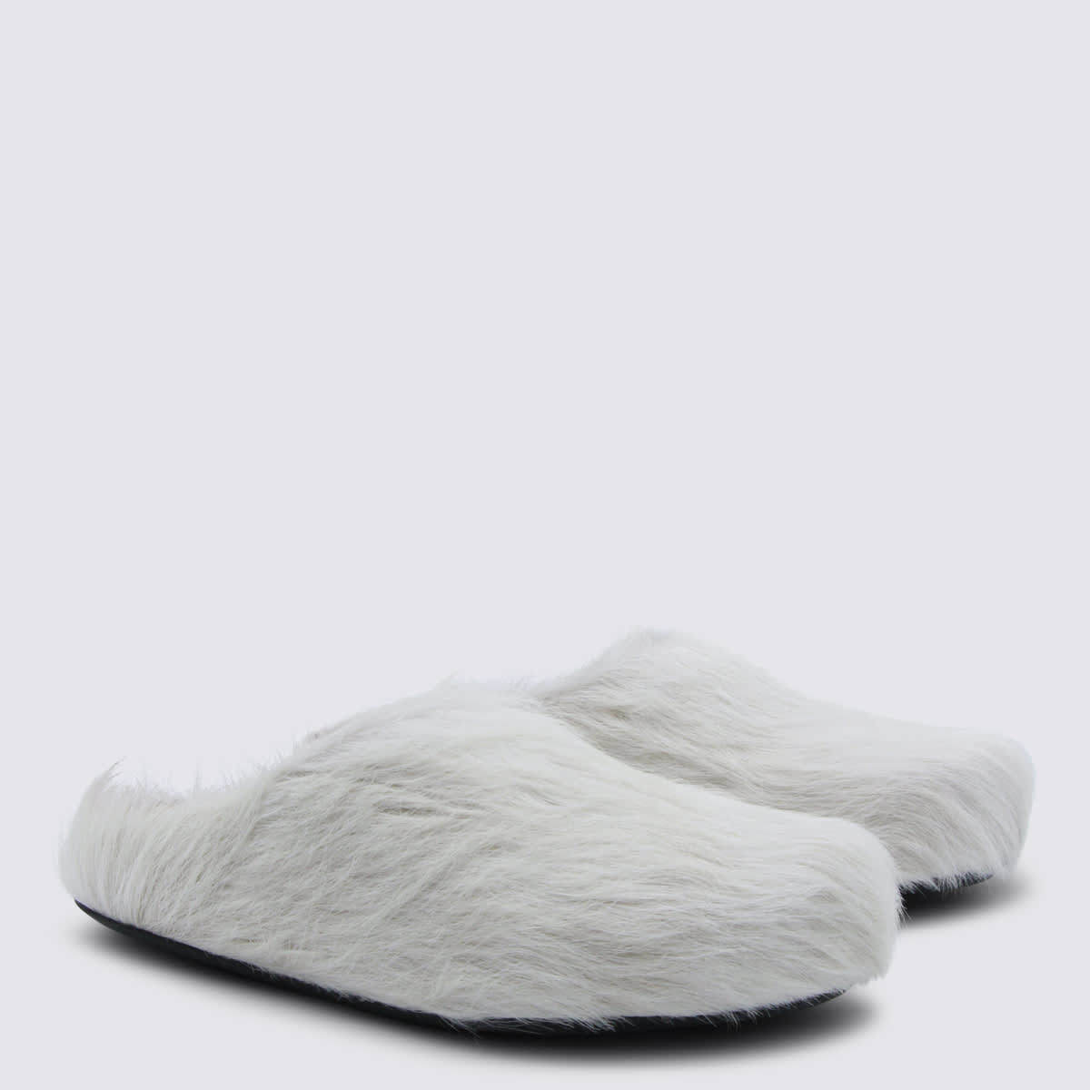 Marni Leather Sandals - White - Image 2 of 4