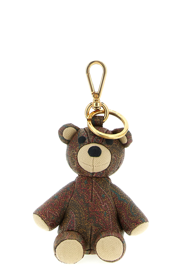 Etro Arnica Bear Purse Pendant - Brown