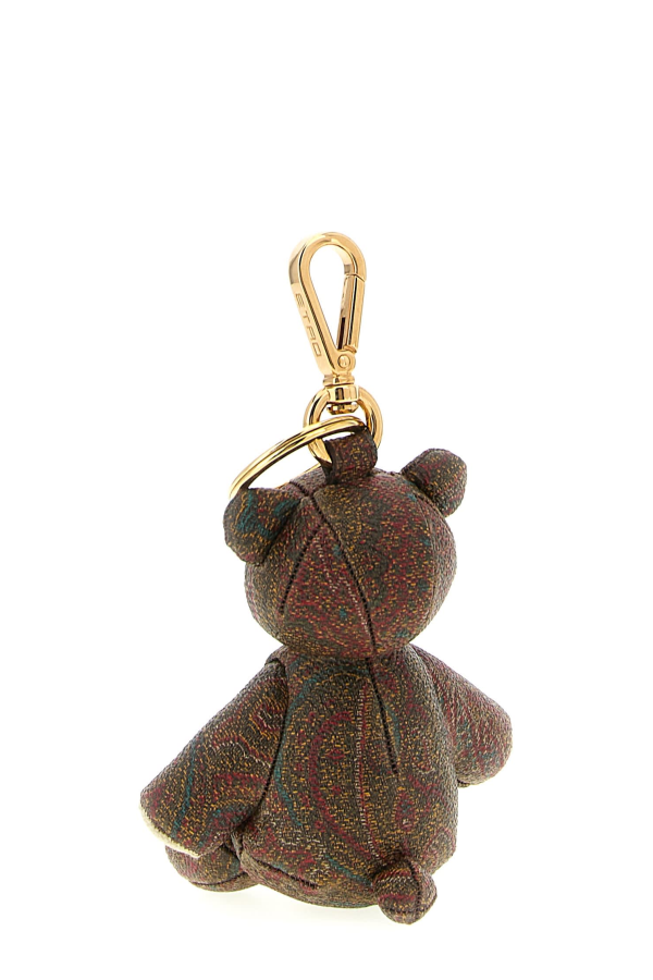 Etro Arnica Bear Purse Pendant - Brown
