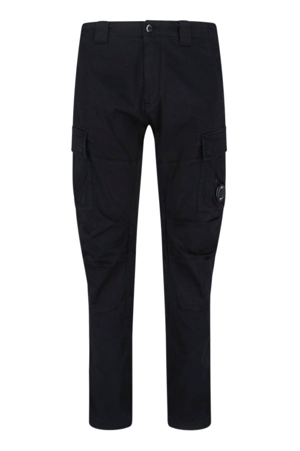 C.P. Company Lens Cargo Pants - Black