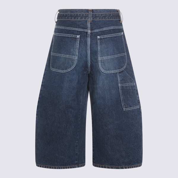 sacai Cotton Shorts - Blue