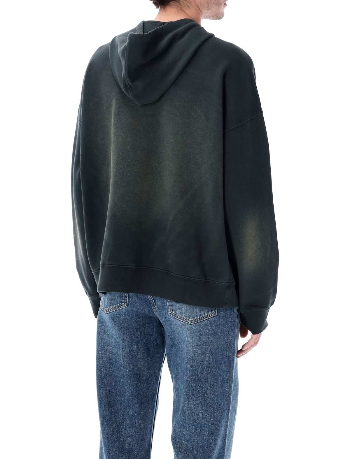 Golden Goose Bleached Hooded Sweatshirt - Black - Image 2 of 3