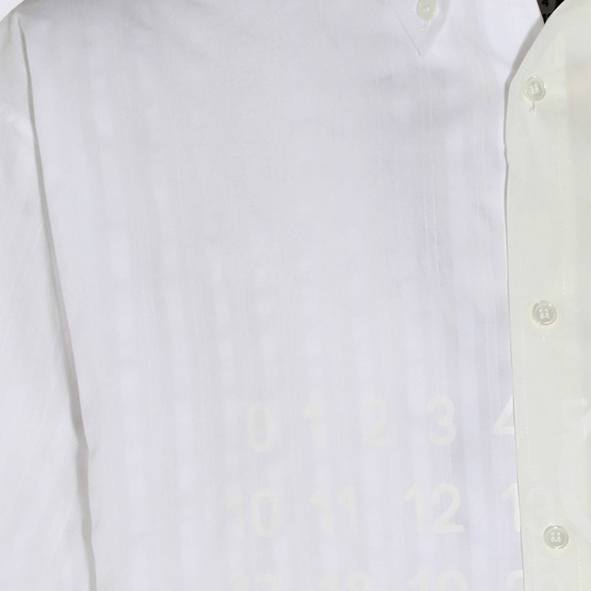 MM6 Maison Margiela Cotton Shirt - White - Image 4 of 4