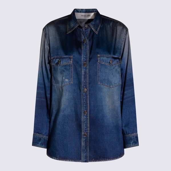 Golden Goose Blue Shirt - Blue Golden Goose Blue Shirt - Blue