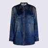 Golden Goose Blue Shirt - Blue - Thumbnail 1