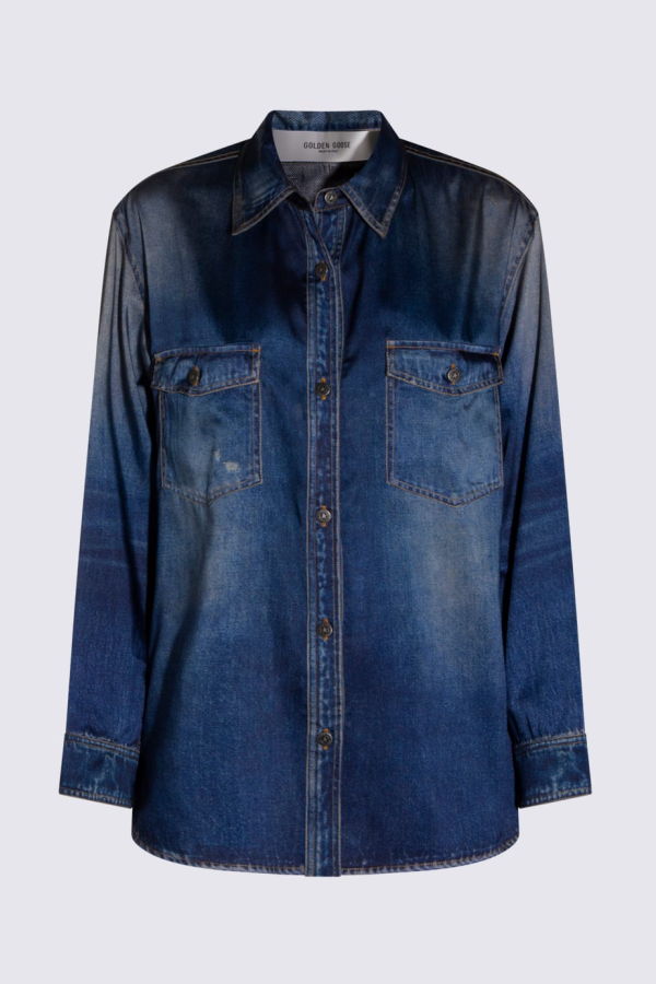 Golden Goose Blue Shirt - Blue