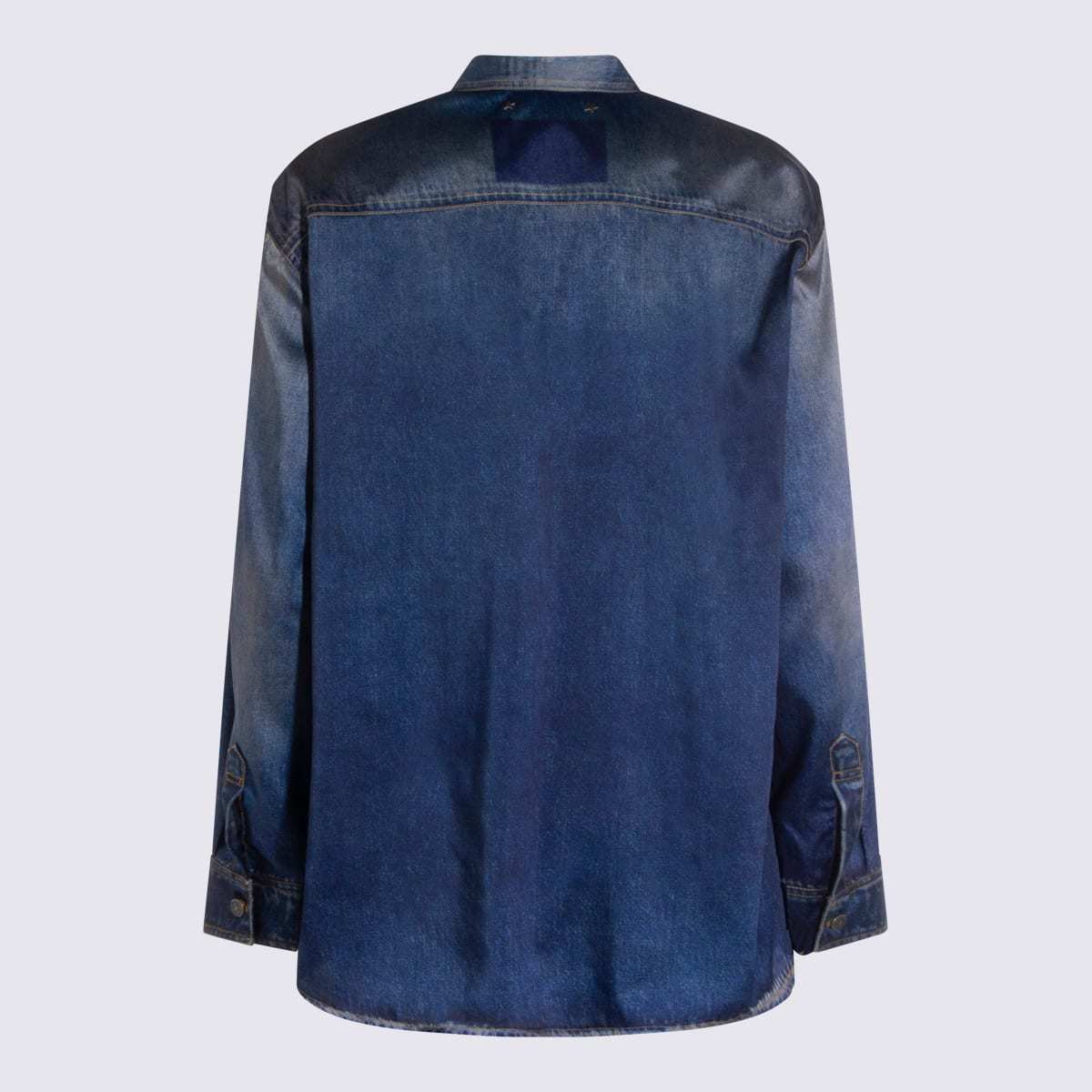 Golden Goose Blue Shirt - Blue - Image 2 of 4