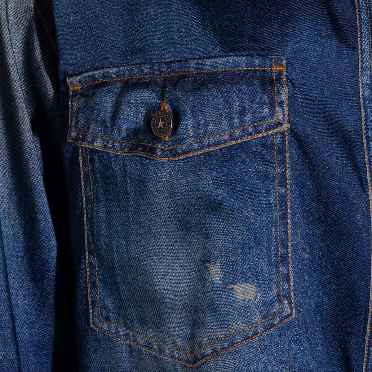 Golden Goose Blue Shirt - Blue - Image 3 of 4