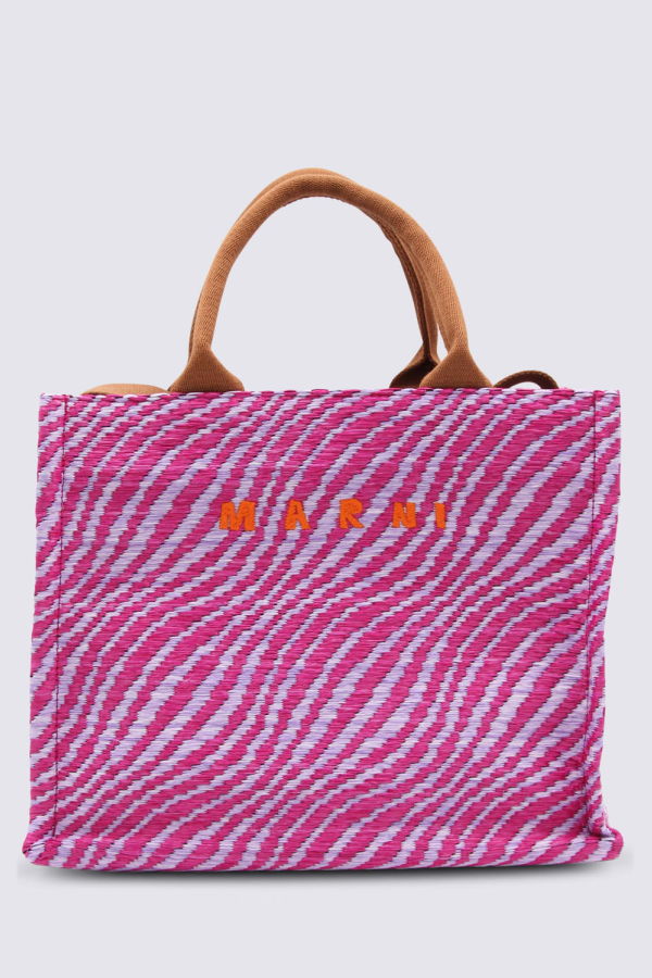 Marni Pink Tote - Cassis