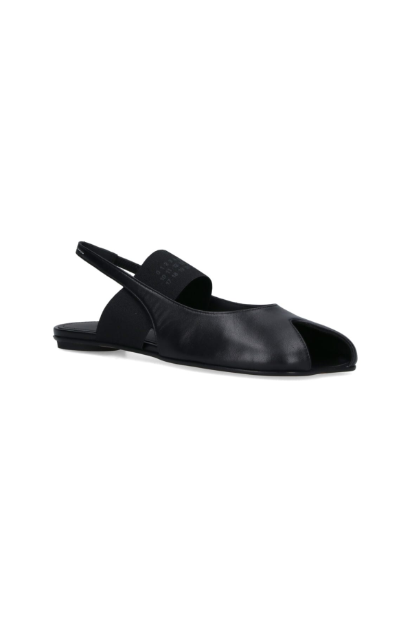 MM6 Maison Margiela Open Toe Tabi Sandals - Black