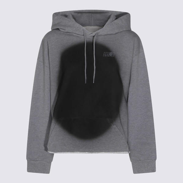 MM6 Maison Margiela Cotton Sweatshirt - Gray