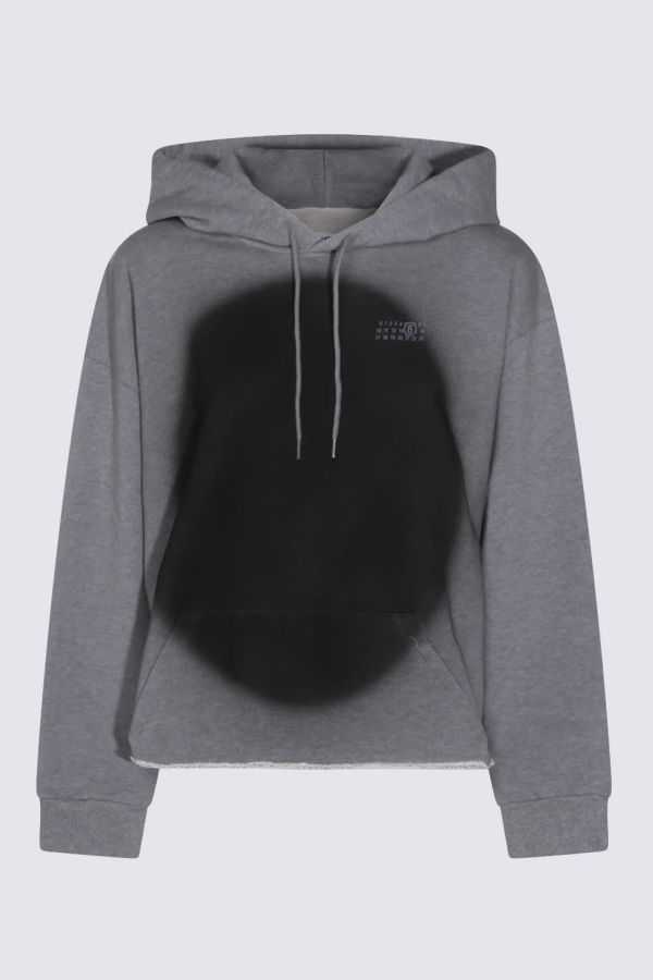MM6 Maison Margiela Cotton Sweatshirt - Gray