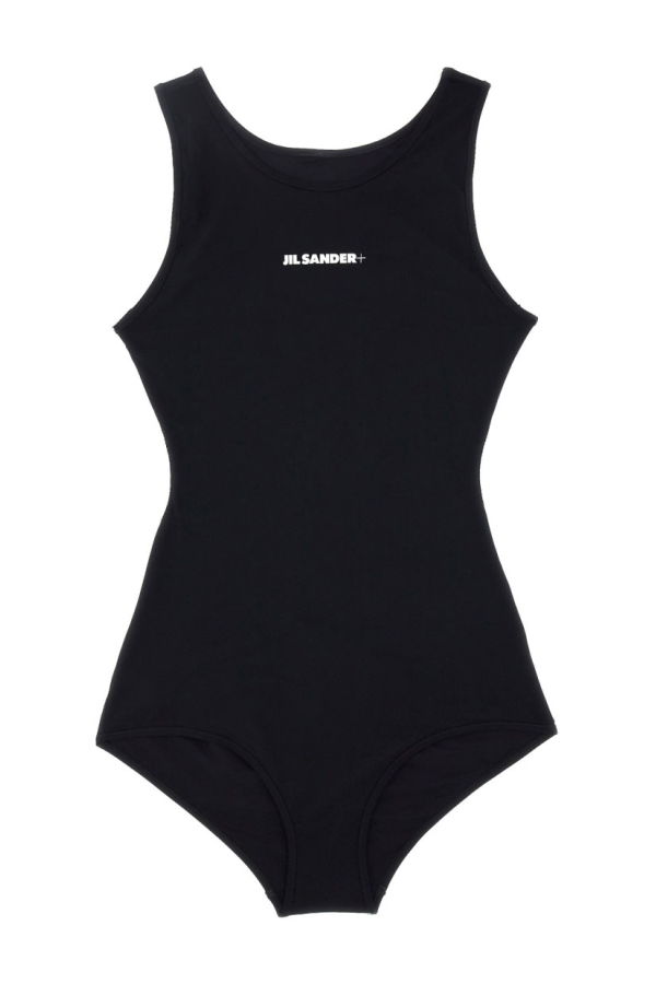 Jil Sander Full Costume Swimsuit - Black