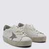 Golden Goose Leather Sneakers - White/Grey Lilac - Thumbnail 2