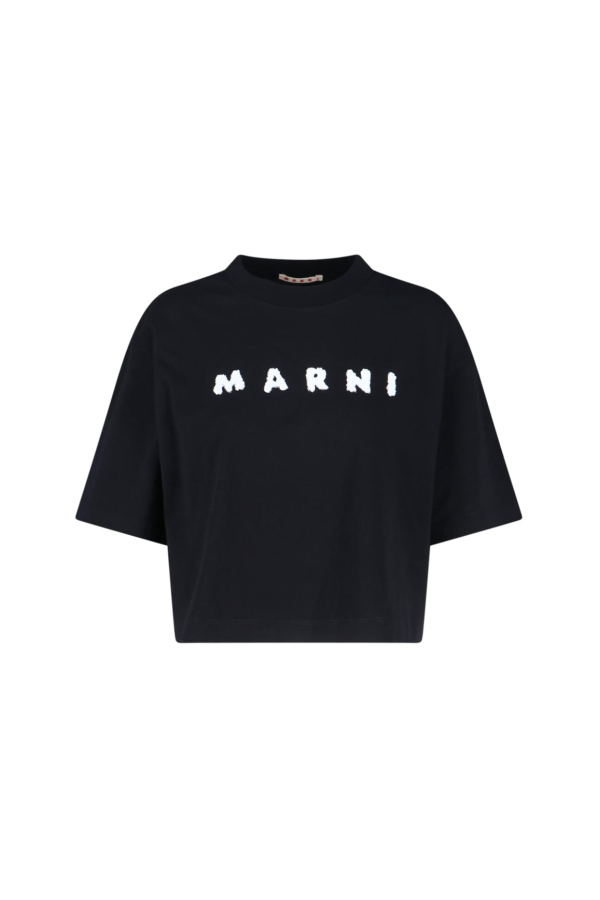 Marni Logo T-Shirt - Black