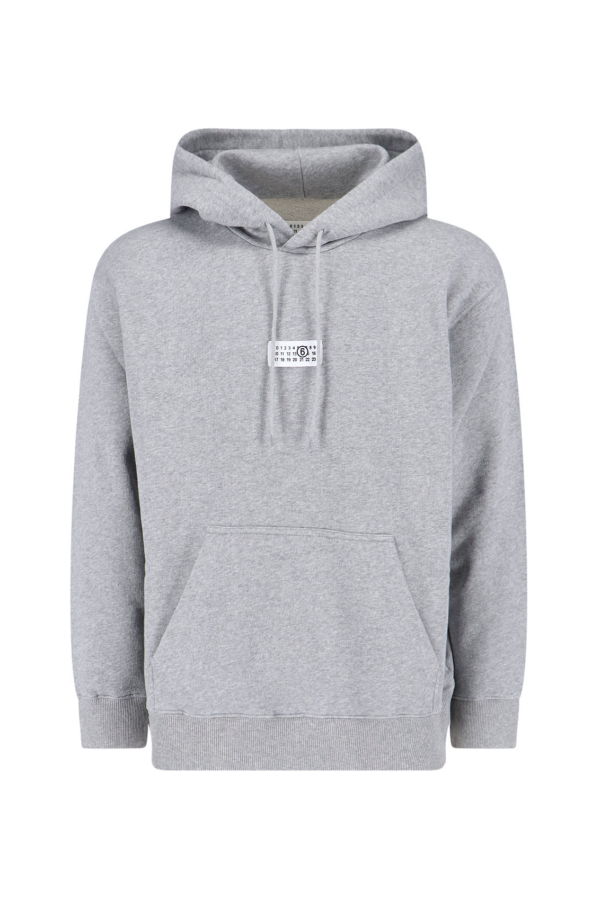 MM6 Maison Margiela Numeric Hoodie - Gray