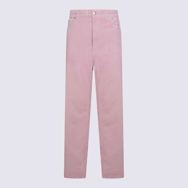 Marni Pink Cotton Jeans - Pink Gummy