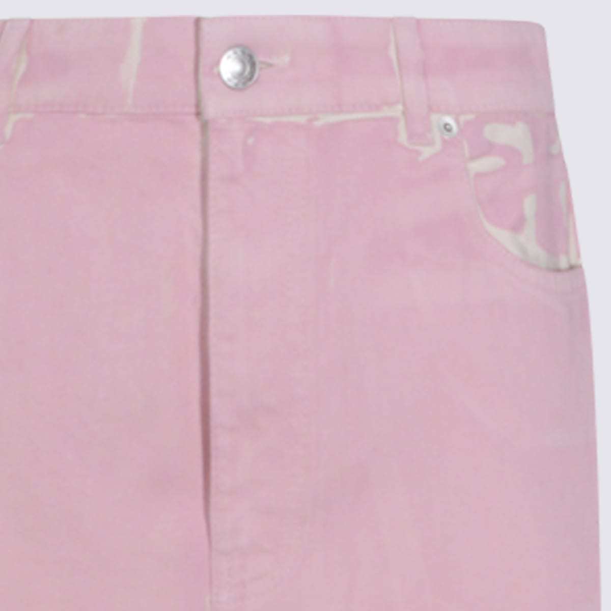 Marni Pink Cotton Jeans - Pink Gummy - Image 3 of 3