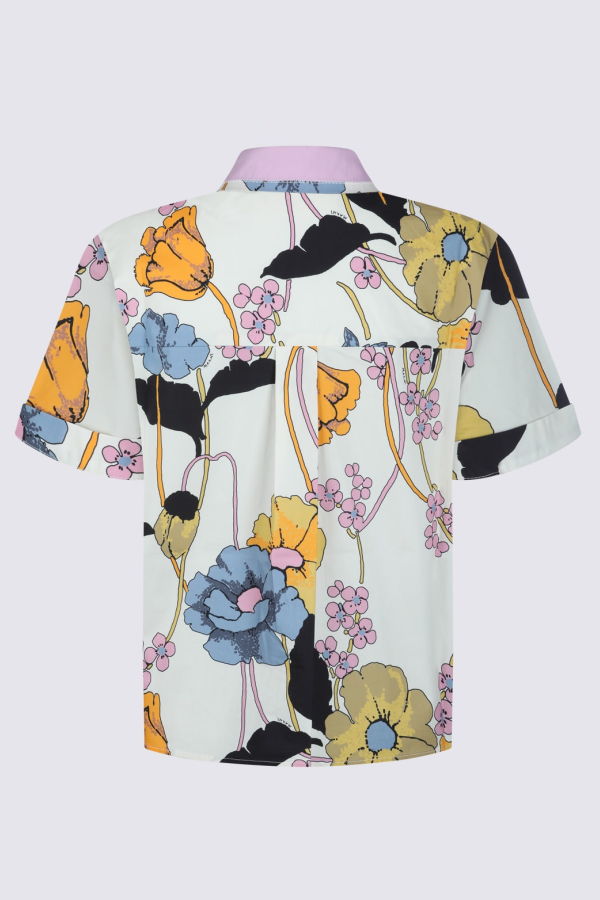 Marni White Cotton Shirt - Bone