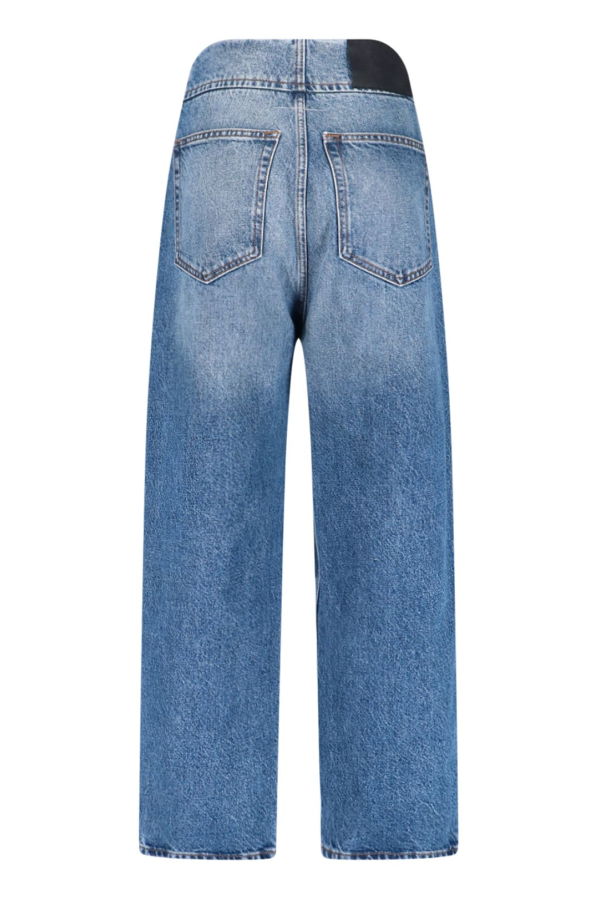 MM6 Maison Margiela Straight Jeans - Light Blue